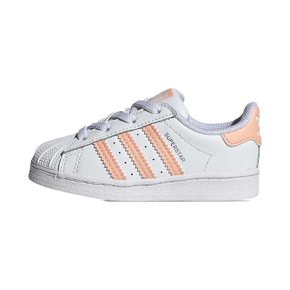 adidas Superstar Schuh Cloud White / Haze Coral / Cloud White (GZ2882)