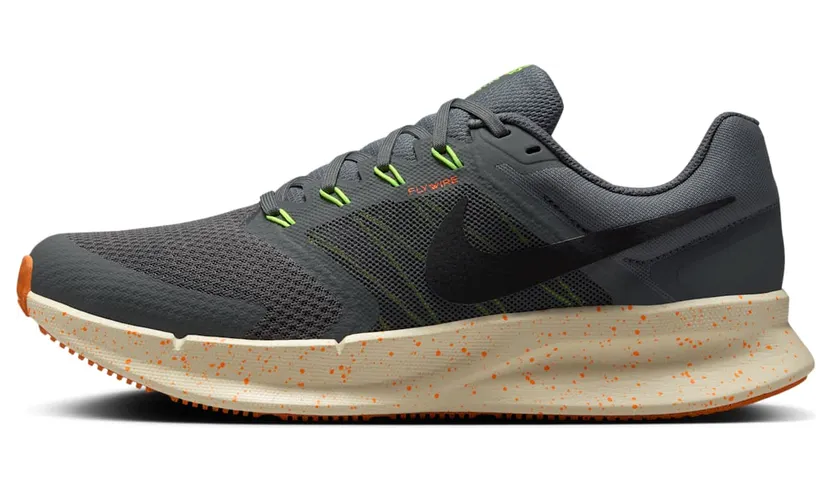 Nike Run Swift 3 Iron Grey Total Orange Volt Black (HV5226-068)