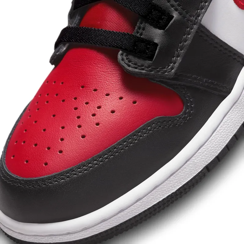 Jordan 1 High FlyEase Black White Fire Red (DC7986-061)
