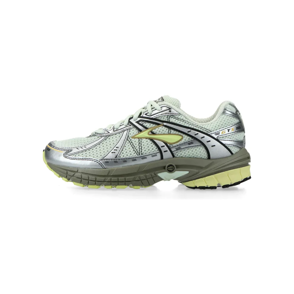 Brooks Adrenaline GTS 10 White Silver Green