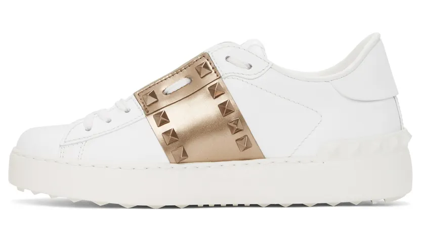 Valentino Garavani White Rockstud Untitled Sneakers (WW0S0A01HEL) (3)
