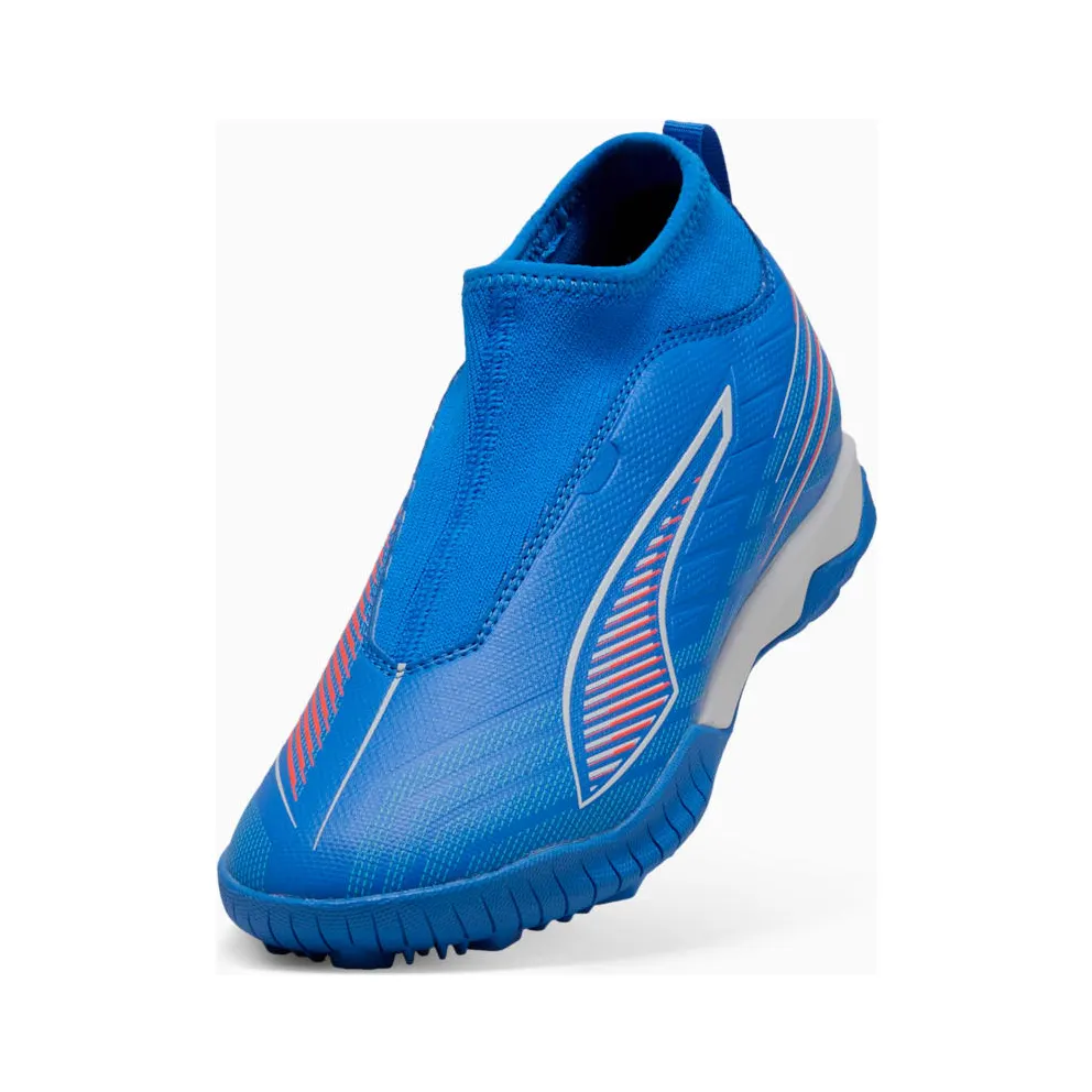 Puma Ultra 6 Match+ LL TT+ Mid Jr Ultra Blue 108529 01 White Glowing Red (108529-01)