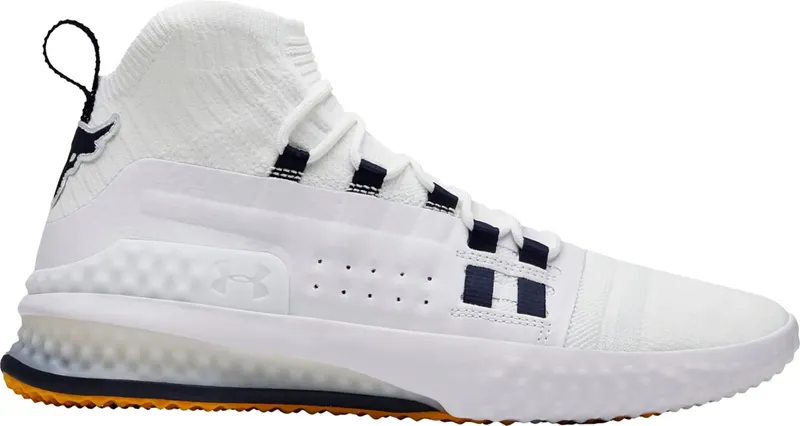Under Armour Project Rock 1 White Navy Taxi White/Navy-Taxi (3020788-108)