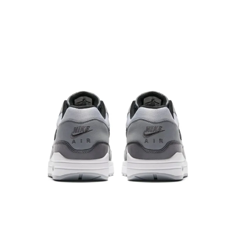 Nike Air Max 1 White Black Wolf Grey White/Black-Wolf Grey-Gunsmoke (AH8145-101)