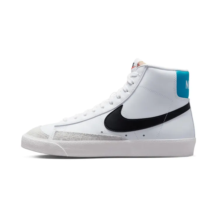 Nike Blazer Mid 77 Vintage “White / Blue Lightning / Black” (BQ6806-121)