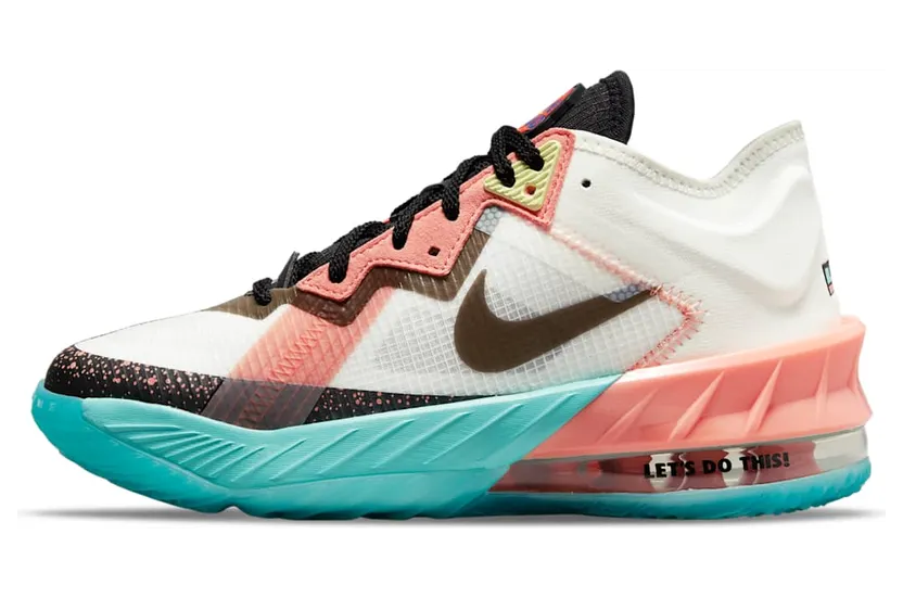 Nike x Space Jam LeBron 18 Low Lola Bunny (GS) (2021) (DJ3760-115)