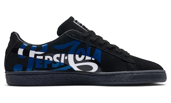 Puma Suede Pepsi Black