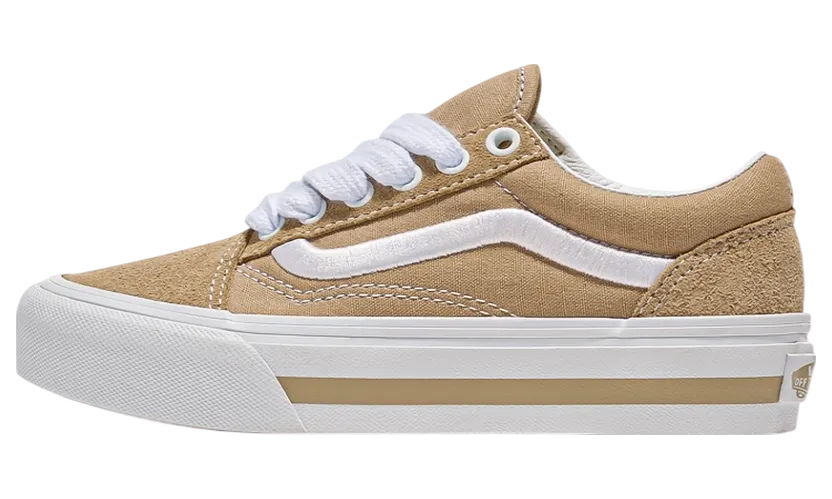 Vans Old Skool Platform GS “Khaki Beige” (VN0009PDKHK)