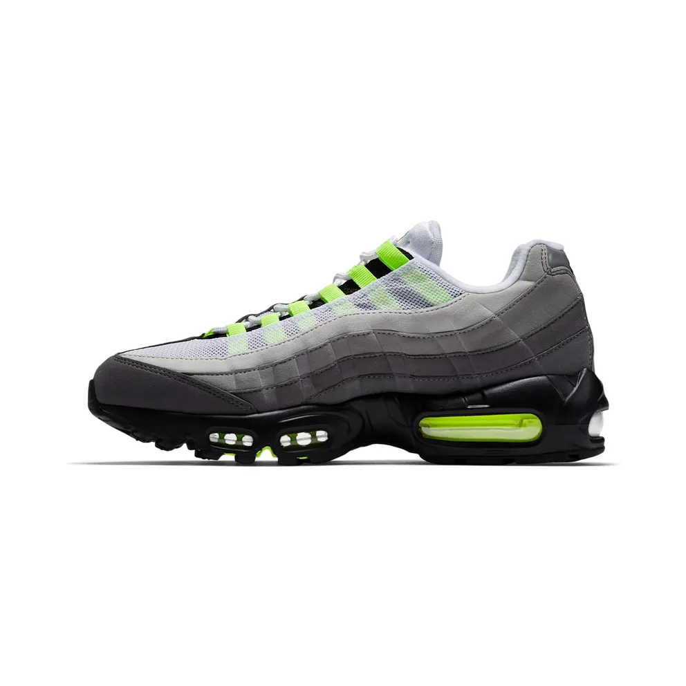 Nike Air Max 95 Neon (2018) Black/Volt-Medium Ash-Dark Pewter (554970-071)