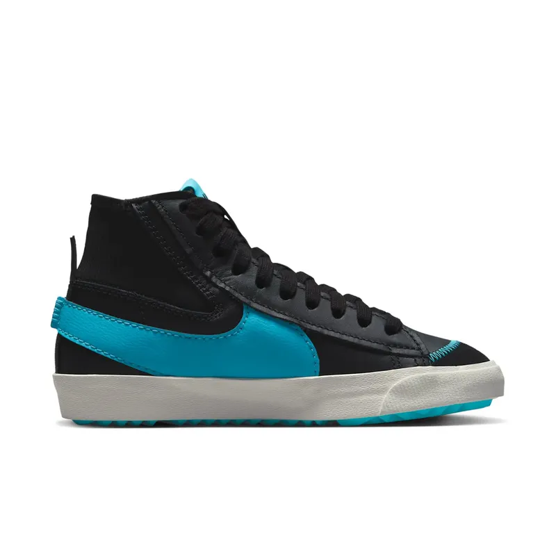 Nike Blazer Mid 77 Jumbo Black Baltic Blue (FD0278-001)