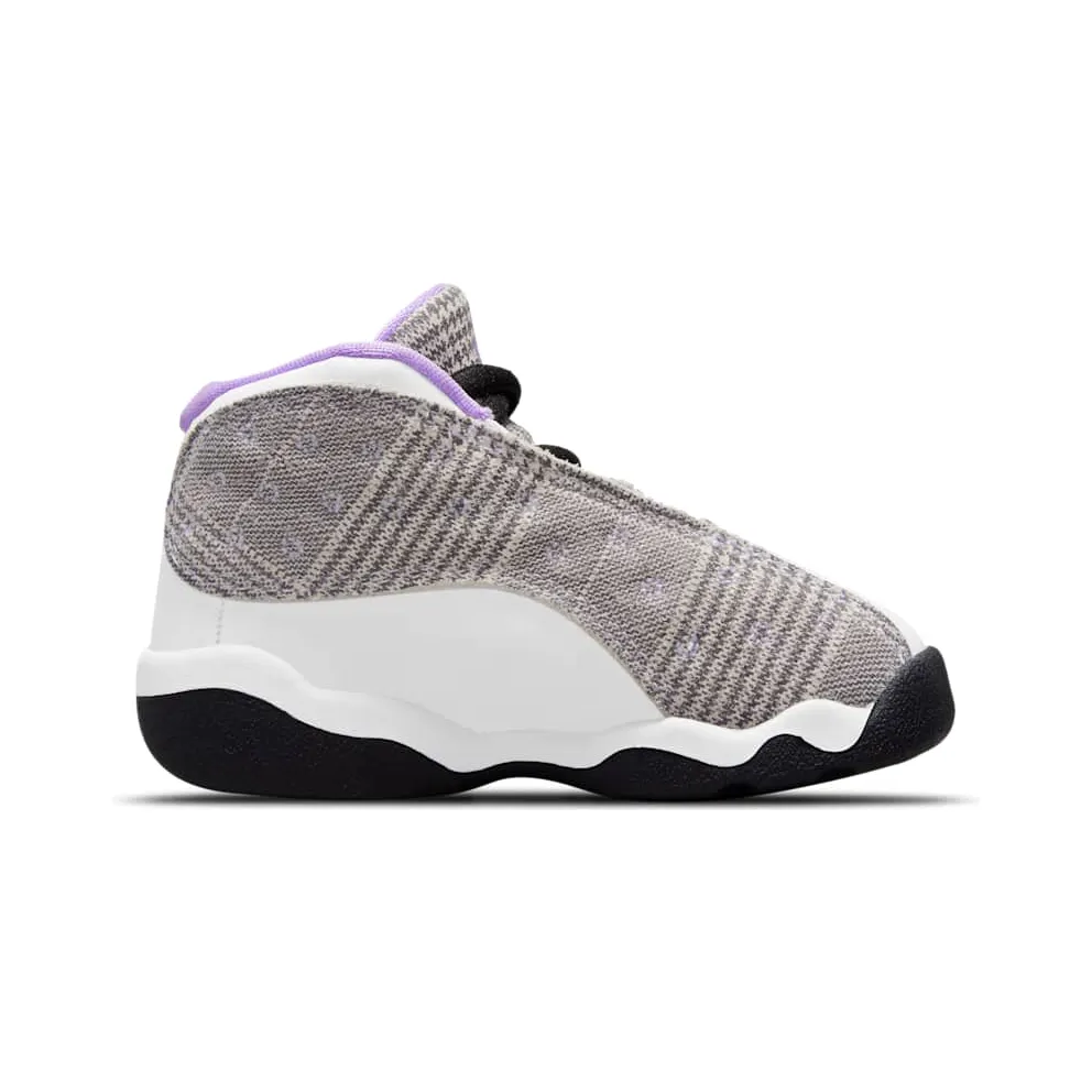 Nike Jordan Baby White & Grey Jordan 13 Retro Houndstooth (DN3940-015)