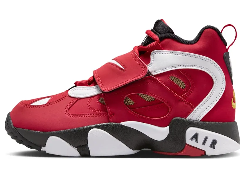 Nike Air Diamond Turf 2 GS “Fire Red / White” (IR4727-600)
