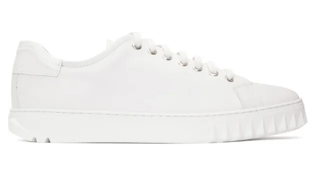 Salvatore Ferragamo White Cube Sneakers (02A888 686294)