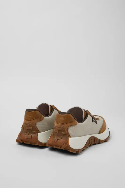 Camper with leren vlakken – Beige (K201462050)