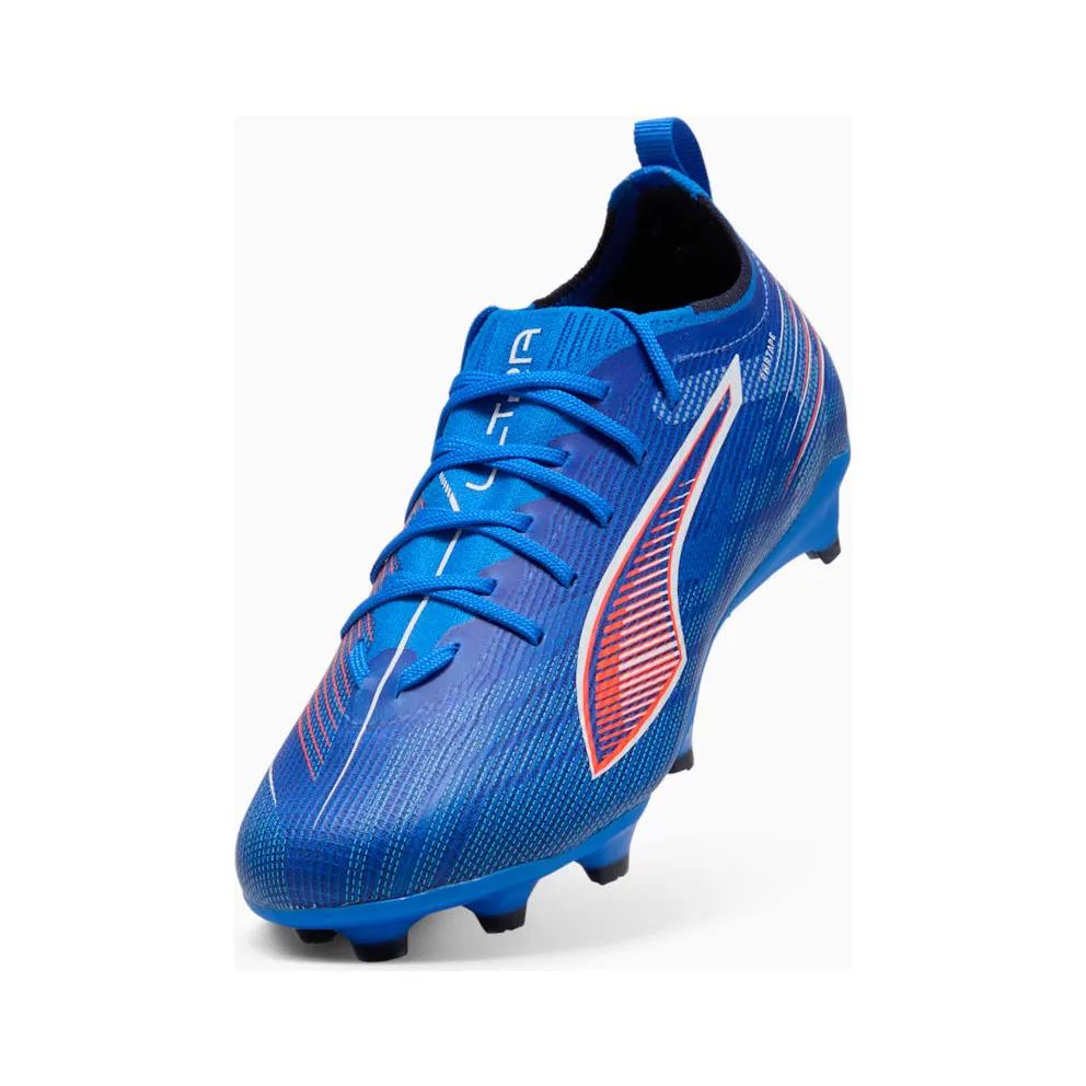 Puma Ultra 6 Pro FG/AG Jr Ultra Blue White Glowing Red (108552-01)