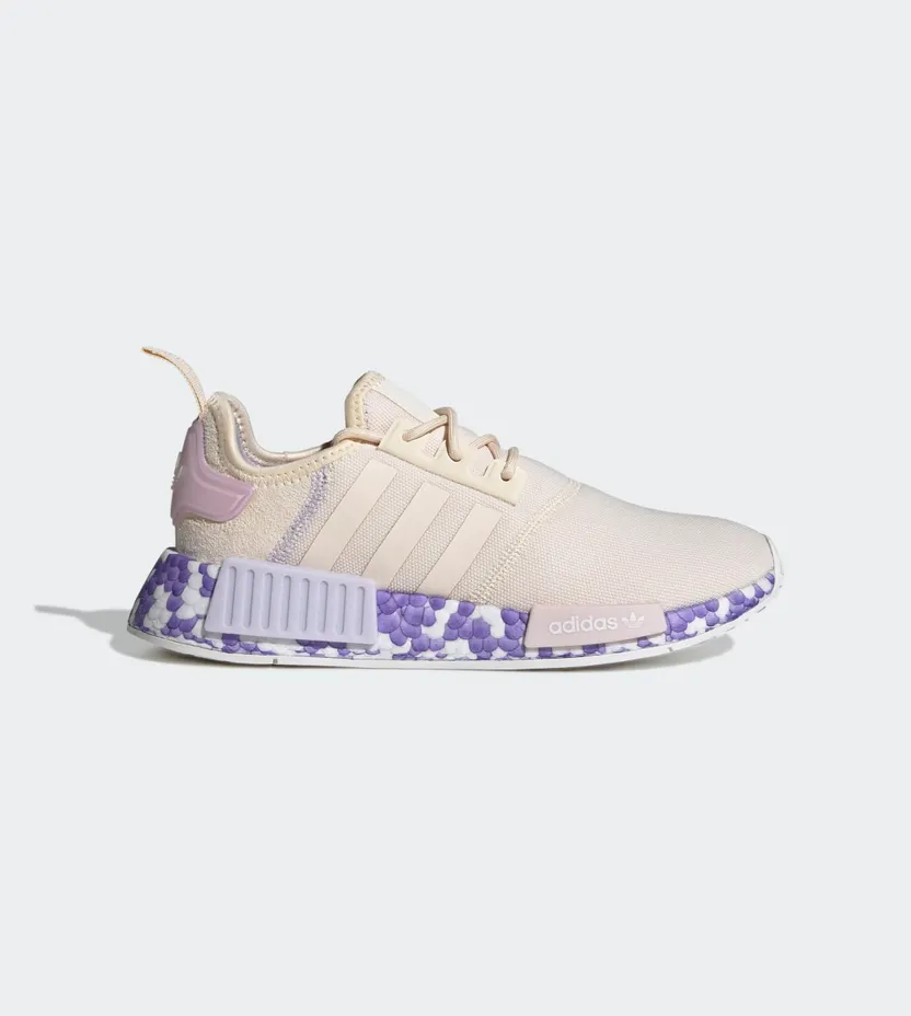 adidas NMD_R1 Wonder White / Wonder White / Purple Tint (GW5694)
