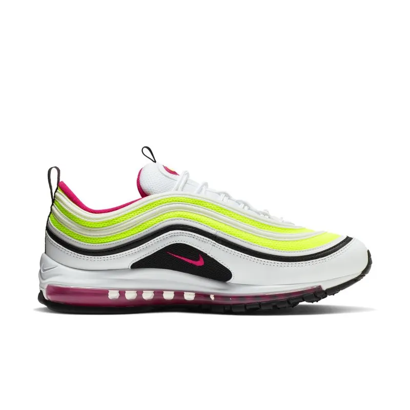 Nike Air Max 97 White Black Volt Rush Pink White/Black-Volt-Rush Pink (CI9871-100)