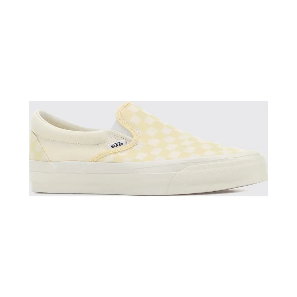 Vans LX Classic Slip-On 98 Check Canvas Yellow (VN000D9PFLR)