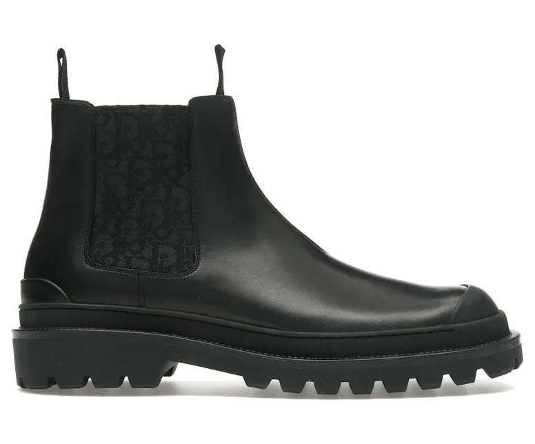 Dior Explorer Chelsea Boot Black Dior Oblique Motif (3BO287ZRO_H900)
