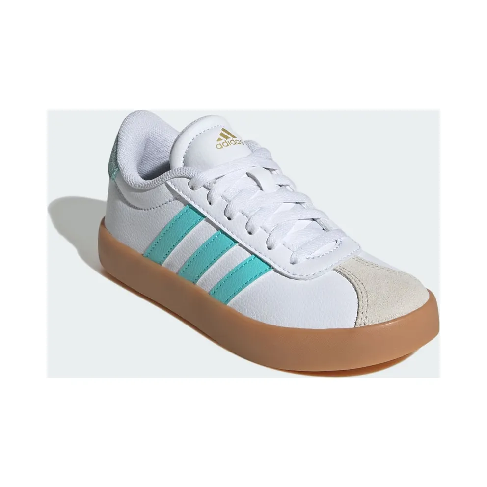 adidas VL Court 3.0 Cloud White Flash Aqua Alumina (JS2596)