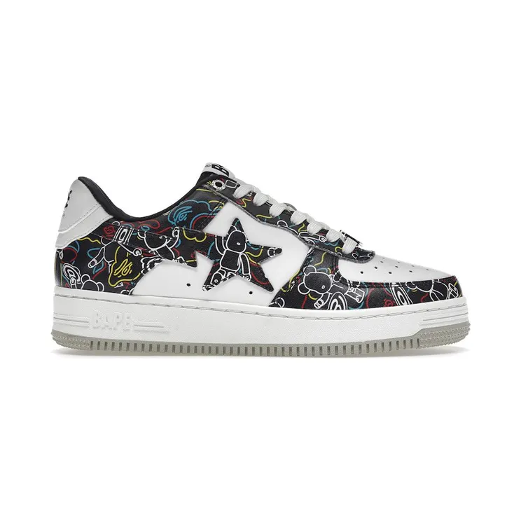 A Bathing Ape Bape Sta Medicom Toy Bearbrick Camo Black (1H73191913-BLK)