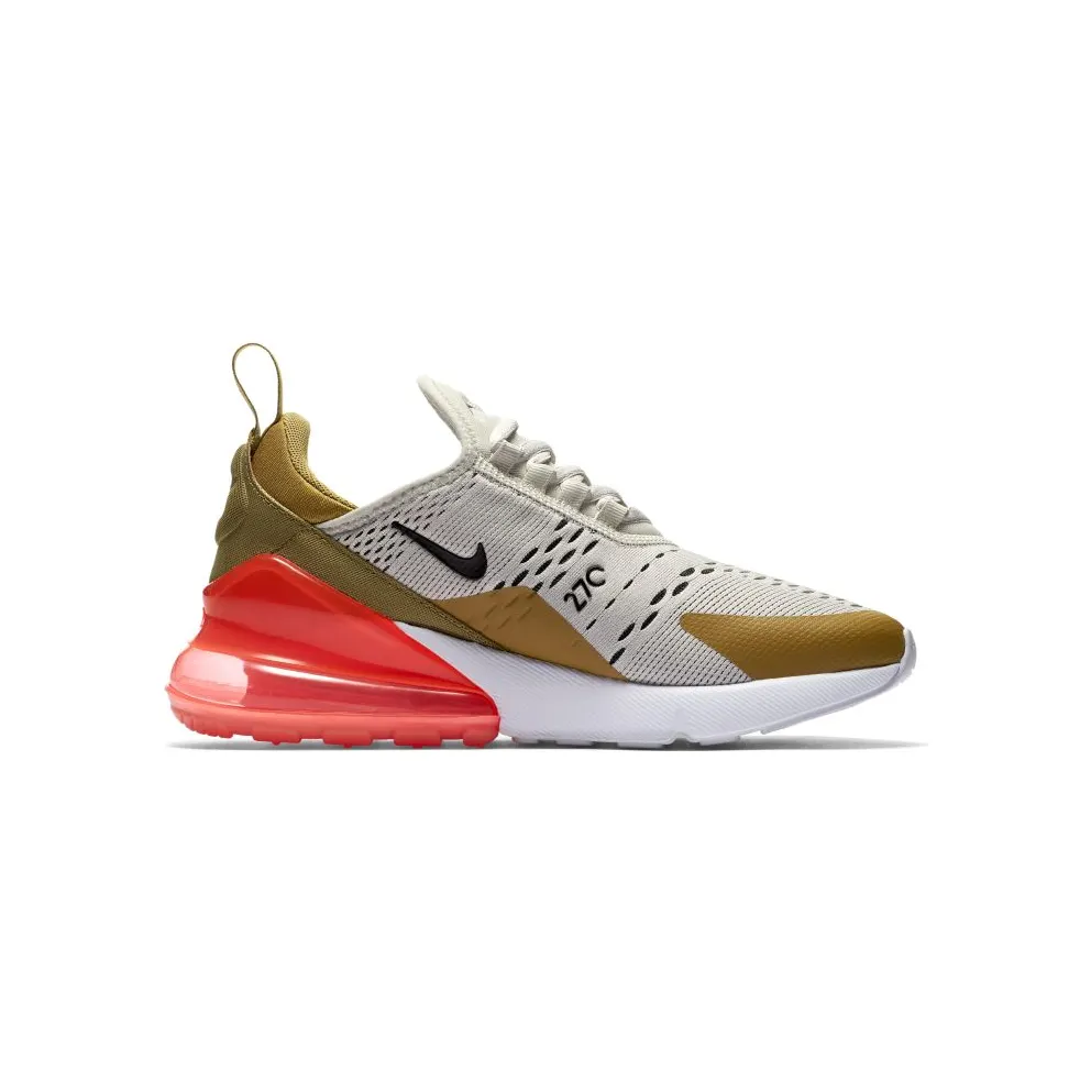 Nike Air Max 270 Flat Gold (W) Flat Gold/Black-Light Bone-White (AH6789-700)