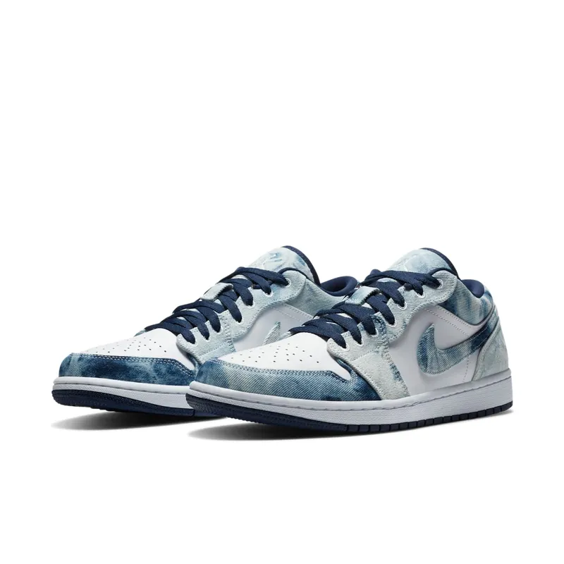 Air Jordan 1 Low ‘Washed Denim’ (2020) (CZ8455-100)