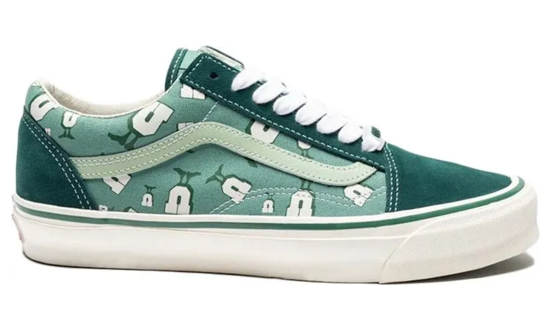 Vans Vault OG Old Skool LX Undefeated U-Man Bistro Green (VN0A4P3X7AF)