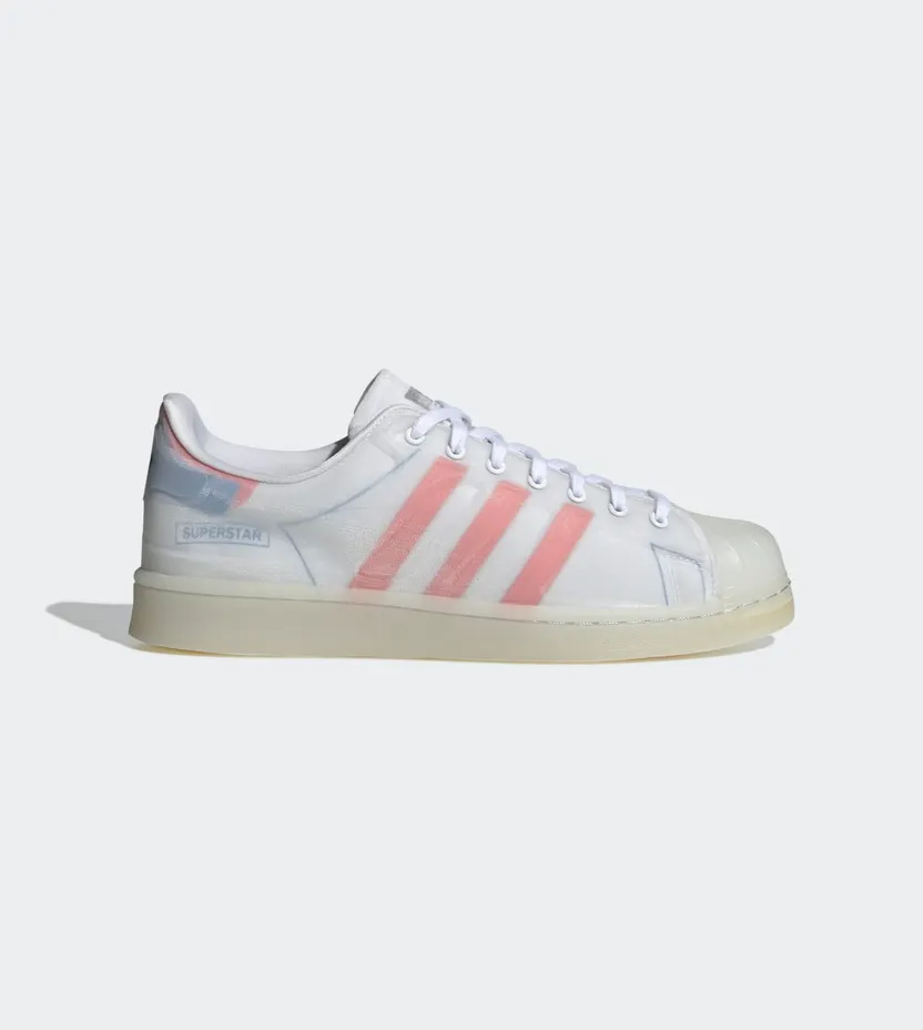adidas Superstar Futureshell Cloud White / Semi Solar Red / Bright Blue (FX5544)
