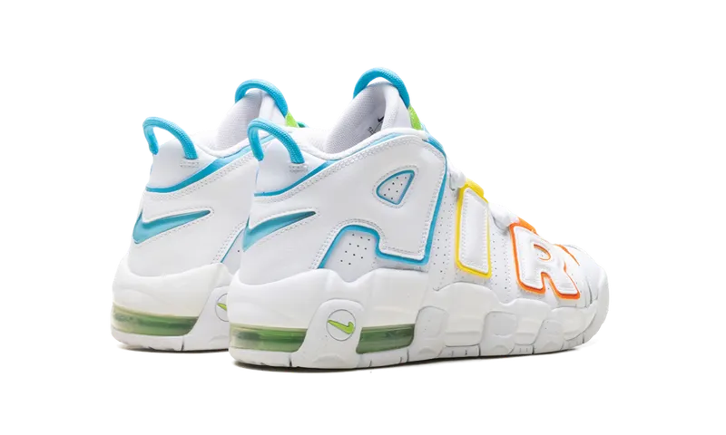 Nike Air More Uptempo GS “White Multi-Color” (FJ4624-100)
