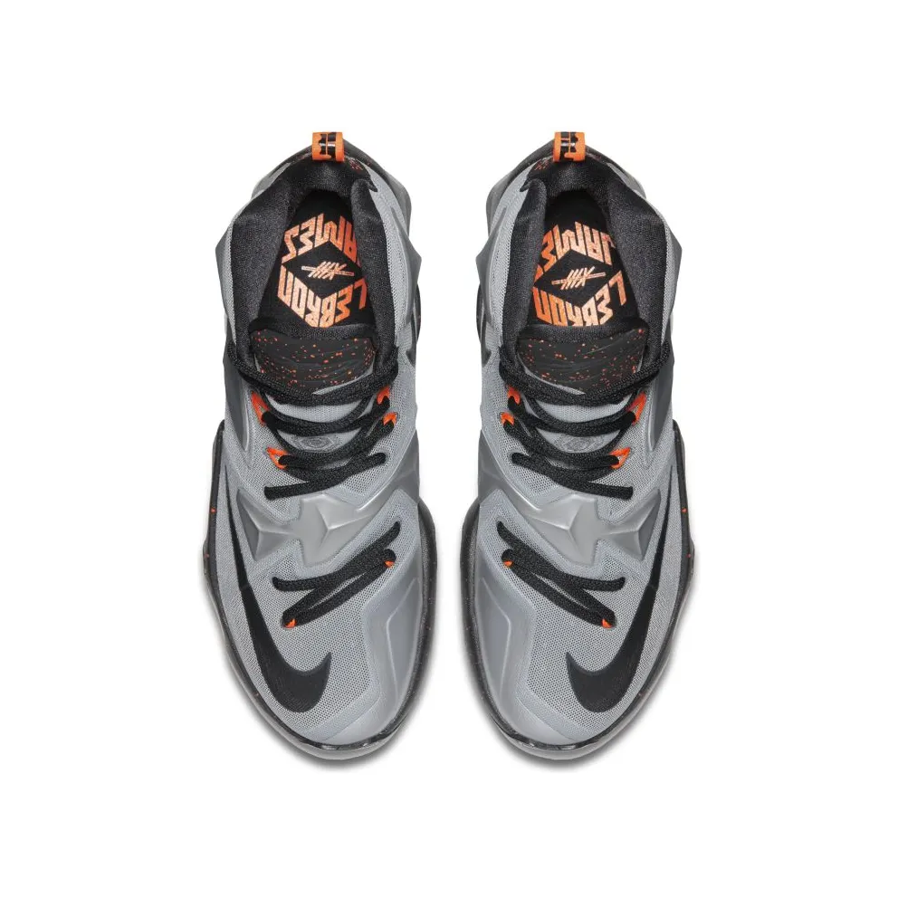 Nike LeBron 13 Lava Metallic Silver/Energy-Hyper Jade-Black (807219-003)