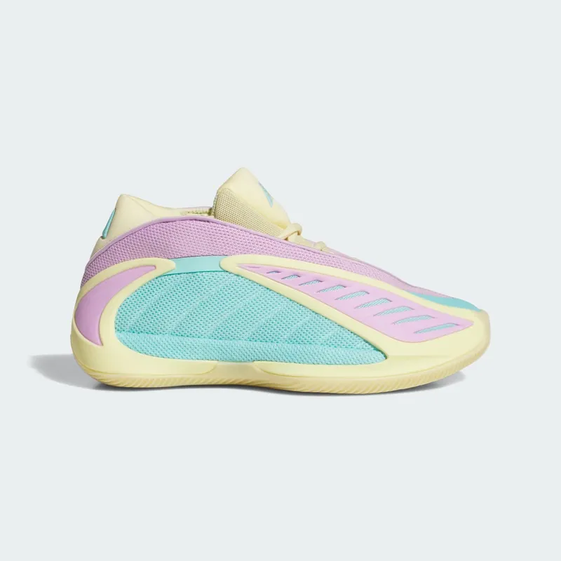 Adidas Anthony Edwards 2 J Almost Yellow / Bliss Lilac / Flash Aqua (JQ9505)