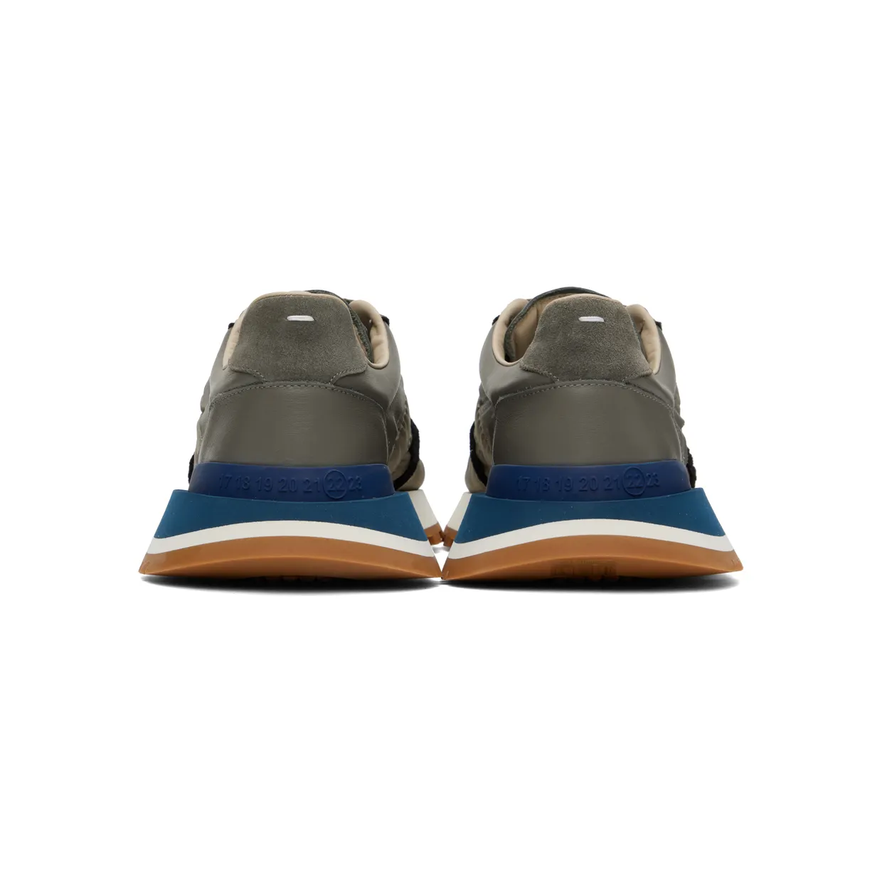 Maison Margiela Grey Evolution Running Sneakers (S37WS0575 P4341) (2)