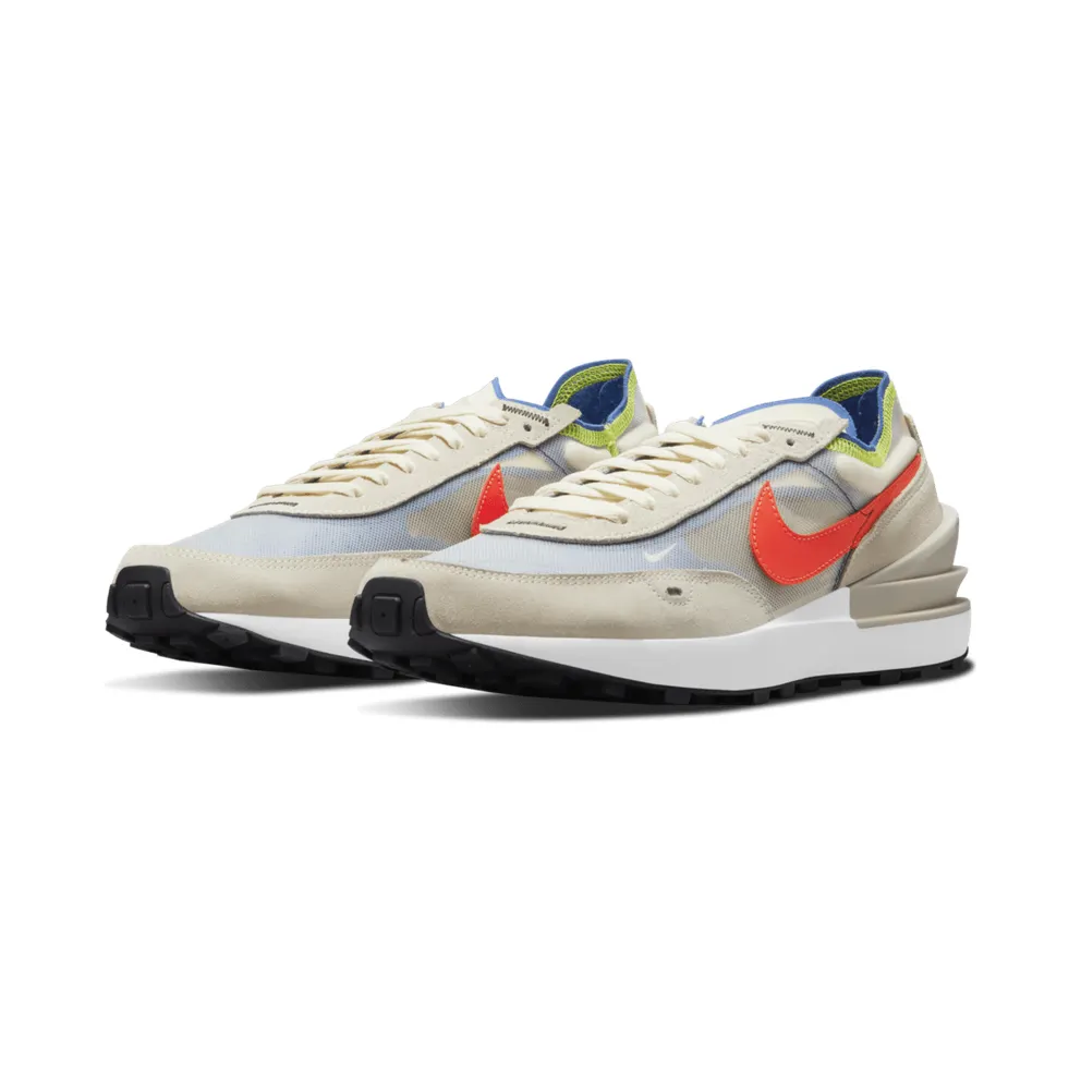 Nike Waffel One Coconut Milk / Bright Crimson / Hyper Royal (DA7995-101)