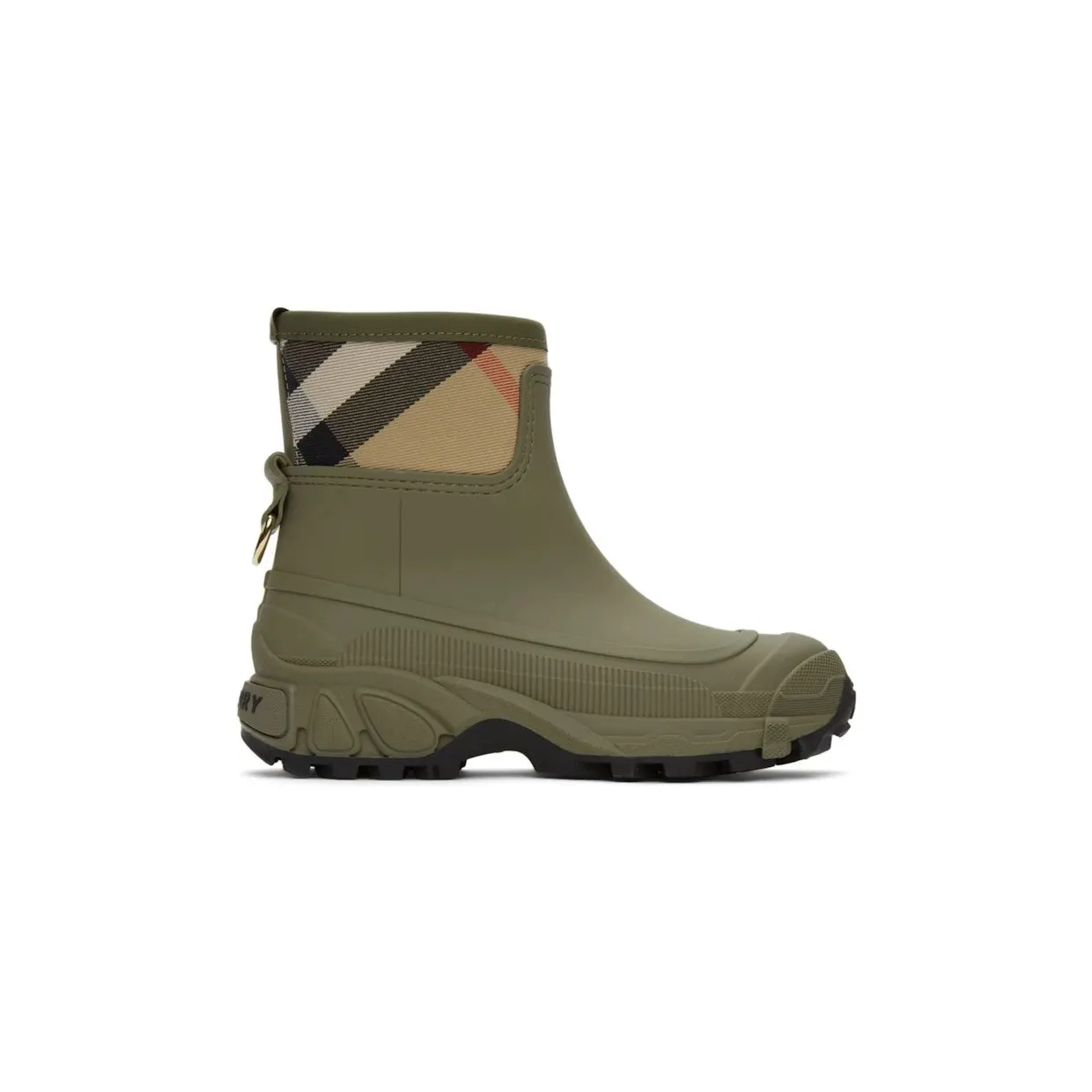 Burberry House Check Rain Boot Khaki Archive Beige (8045185)