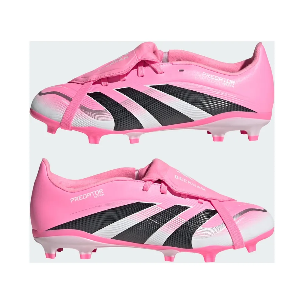 adidas Predator League Fold-Over Tongue FG/MG David Beckham Beam Pink (JP9917)
