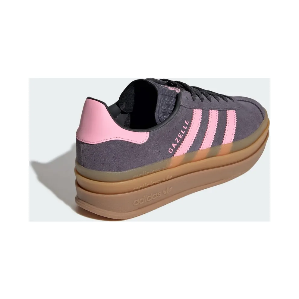 Adidas Gazelle Bold Aurora Onix / Bliss Pink / Carbon (IH6459)