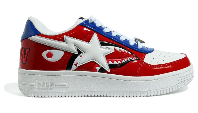 A Bathing Ape Bapesta M2 20th Anniversary Patent Red (1G30 191 002 RED)