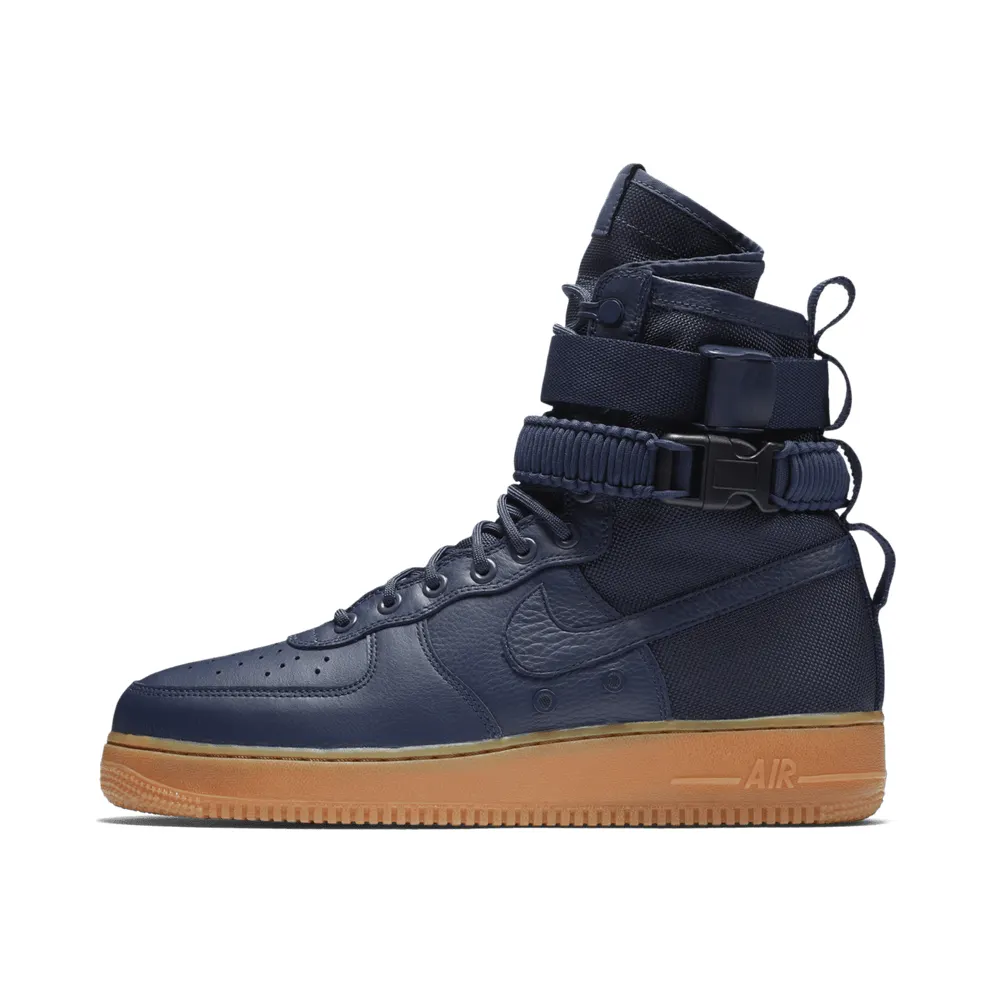 Nike SF Air Force 1 High Navy Gum Midnight Navy/Midnight Navy-Black (864024-400)
