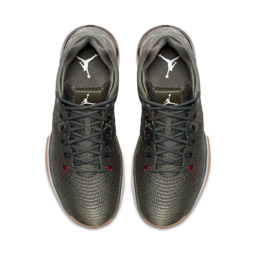 Jordan XXX1 Low Camo River Rock/White-Dark Stucco-University Red (897564-051)