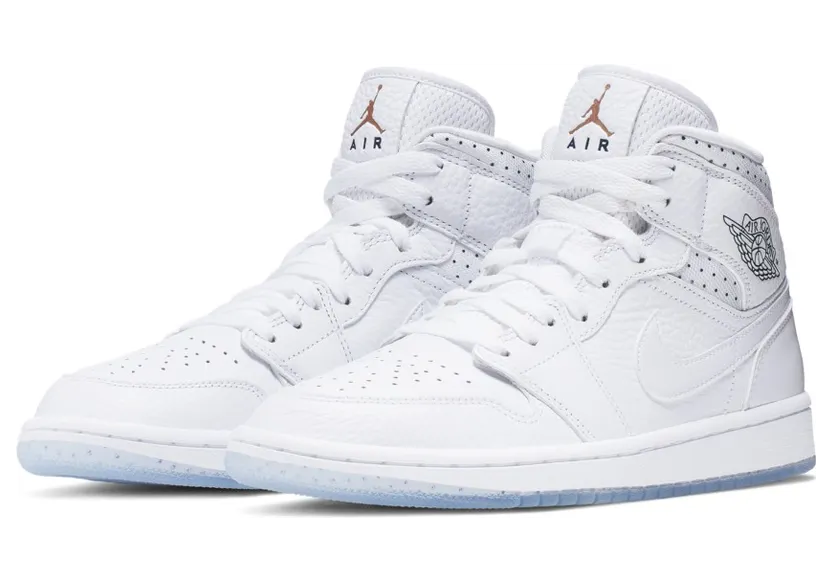 Air Jordan 1 Mid White (CI9100-100)