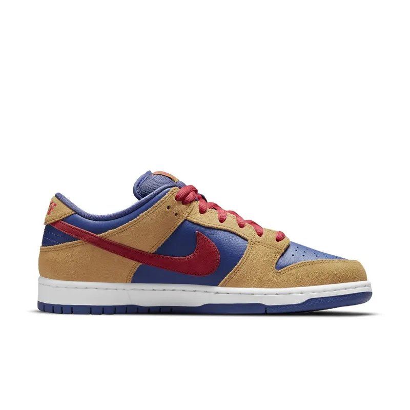 Nike SB Dunk Low Papa Bear (2021) – “Wheat / Light Fusion Red / Dark Purple” (BQ6817-700)