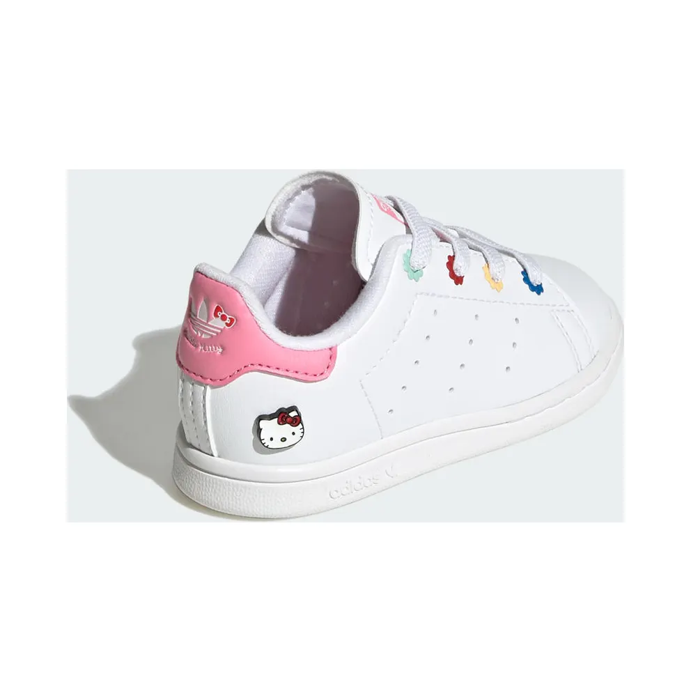 adidas Stan Smith Kids Cloud White / Cloud White / Bliss Pink (ID7232)