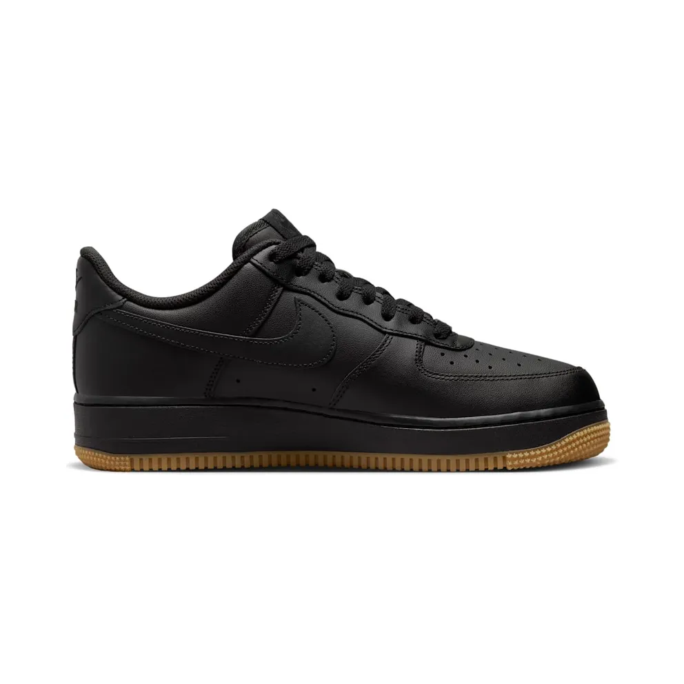 Nike Air Force 1 Low ’07 “Black Gum” (DZ4404-001)