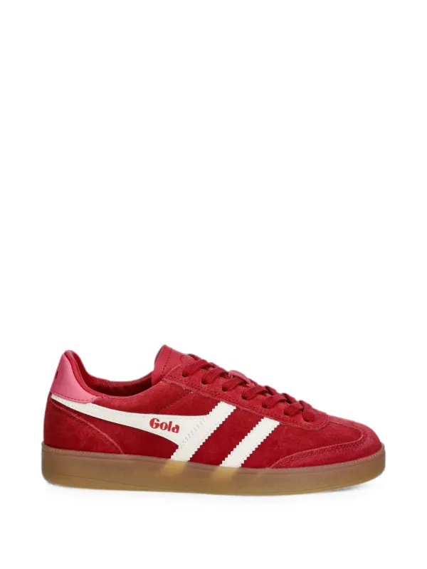 Gola Viper Wildleder- mit Logo-Patch – Rot (CLB735LK2)