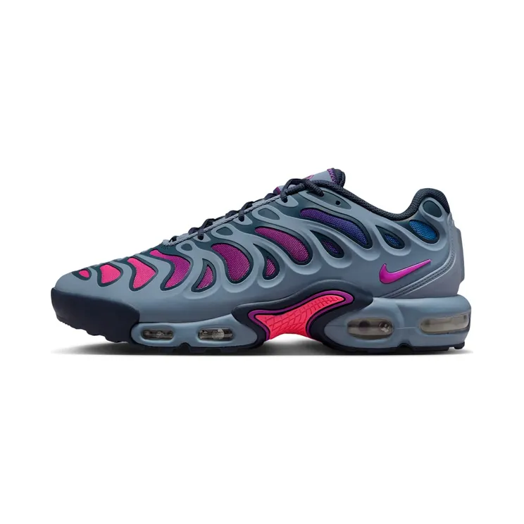 Nike Air Max Plus Drift “Ashen Slate / Obsidian / Hyper Pink / Vivid Purple” (FD4290-401)