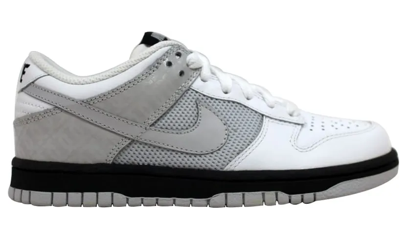 Nike Dunk Low White/Neutral Grey-Black (W)
