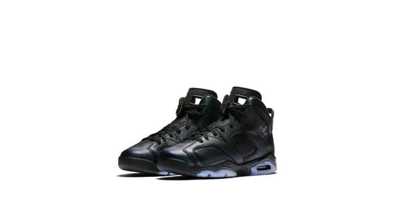 Jordan 6 Retro All Star 2017 “Chameleon” (GS) Black/Black-White (907960-015)