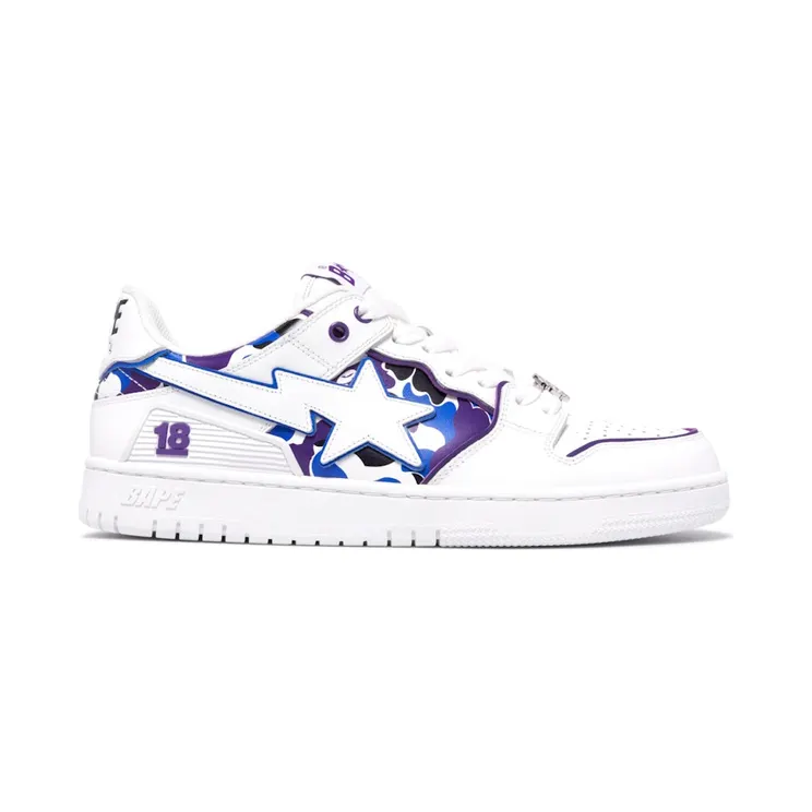 A Bathing Ape Sk8 Sta Hong Kong 18th Anniversary (1K22191302-WHT)