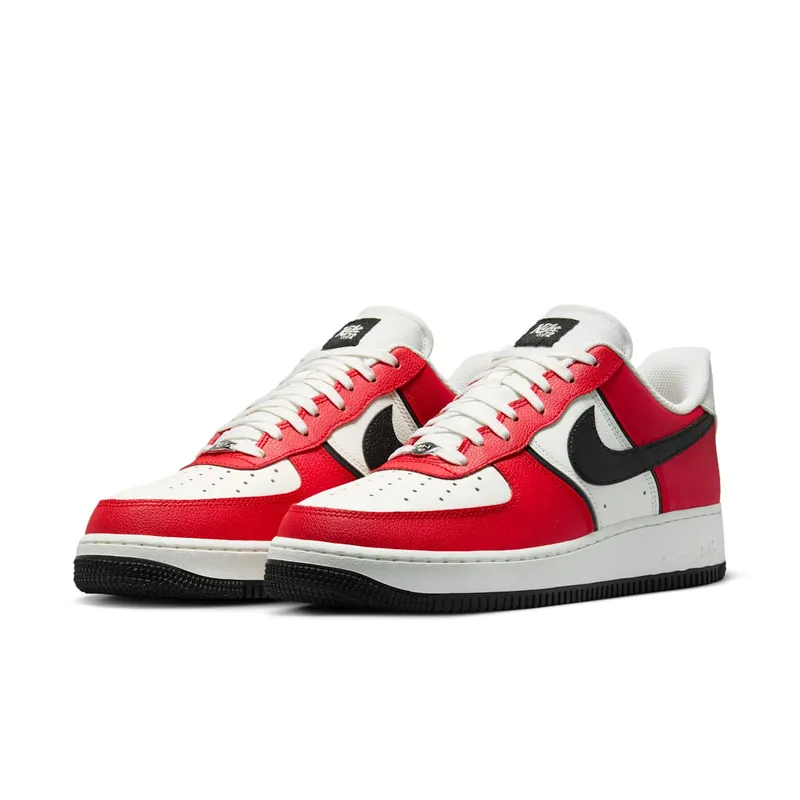 Nike Air Force 1 Low – “University Red / Sail / Metallic Silver / Black” (IM5752-600)